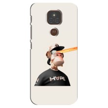Чехлы с Обезьянами NFT для Motorola MOTO E7 Plus (AlphaPrint) (обезьяна NFT в очках)