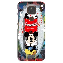 Чехол Disney Mouse Motorola MOTO E7 Plus (PREMIUMPrint) (Американский Маус)