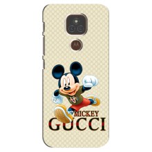 Чехол Disney Mouse Motorola MOTO E7 Plus (PREMIUMPrint) (Mikki Gucci)