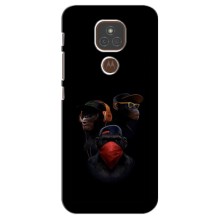 Чохол з Мавпами Motorola Moto E7 Plus - (AlphaPrint)