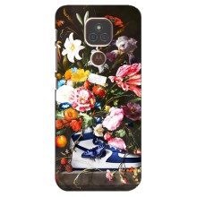 Чехол для Motorola MOTO E7 Plus - с принтом Найк (AlphaPrint) (Стиль Найк)