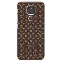 Чохол Стиль Louis Vuitton на Motorola MOTO E7 Plus (Фон Луі Віттон)