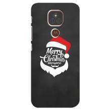 Рождественские Чехлы для Motorola MOTO E7 Plus (VPrint) (Санта Крисмас)