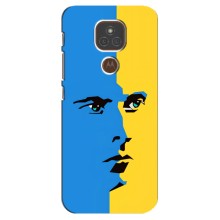 Украинские Чехлы для Motorola MOTO E7 Plus с картинкой УПА (AlphaPrint) (Степан Бандера)