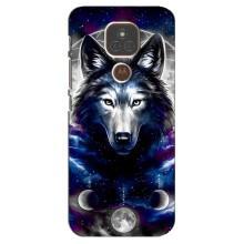 Защитные чехлы для Мото Е7 Плюс (AlphaPrint) (ХИТ продаж) ВОЛК – Волк