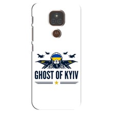 Защитные чехлы (Призрак Киева) для Motorola MOTO E7 Plus (AlphaPrint) (GHOST of Kyiv)