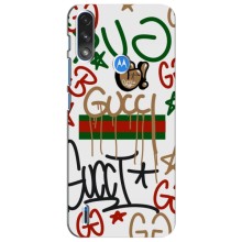 Бренднові Чохли для Motorola MOTO E7i / E7 Power - (PREMIUMPrint) (Стиль GUUCI)
