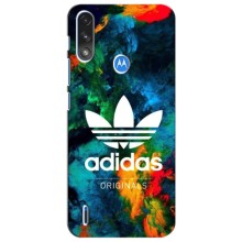 Чохли Адидас для Motorola Moto E7i / E7 Power (AlphaPrint) (Яскравий Адідас)