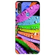 Чехлы (ART) Цветы на Motorola Moto E7i / E7 Power (VPrint) (Семиквітка)