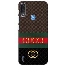 Чохли бренд ГУЧЧІ для Motorola Moto E7i / E7 Power (Стиль GUCCI)