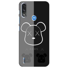 Чохли для Motorola MOTO E7i / E7 Power - Bearbrick Louis Vuitton (PREMIUMPrint) (БеарБрік очі)