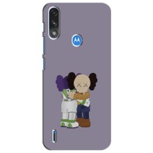 Чохли для Motorola MOTO E7i / E7 Power - Bearbrick Louis Vuitton (PREMIUMPrint) (Дружба Беарбрік)