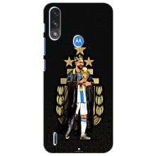 Чохли для Motorola MOTO E7i / E7 Power (Leo чемпіон) (AlphaPrint) (Мессі Король)