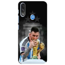Чохли для Motorola MOTO E7i / E7 Power (Leo чемпіон) (AlphaPrint) (Мессі Чемпіон)