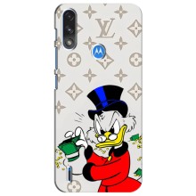 Чехли для Motorola MOTO E7i / E7 Power - Скрудж МакДак Louis Vuitton (PREMIUMPrint) (Бакси Скрудж)
