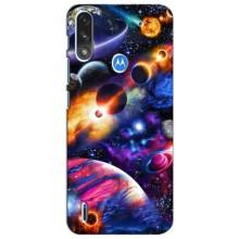 Чехлы КОСМОС для Motorola Moto E7i / E7 Power (Космический мир)