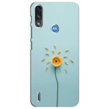 Чохли з квітами для Motorola Moto E7i / E7 Power (VPrint) (Жовта квітка)