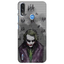 Чехлы с картинкой Джокера на Motorola Moto E7i / E7 Power – Joker клоун
