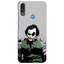 Чехлы с картинкой Джокера на Motorola Moto E7i / E7 Power (Взгляд Джокера)