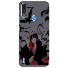 Чехлы с картинкой Итачи Учиха на Motorola MOTO E7i / E7 Power (Итачи Ворони)