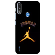 Чохли для Motorola Moto E7i / E7 Power - з картинкою JORDAN (AlphaPrint) (Jordan Gold)