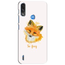 Чохли з картинкою Лисичка для Motorola Moto E7i / E7 Power (VPrint) (Дівчинка Лиса)