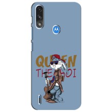 Чохли з крутими принтами для Motorola MOTO E7i / E7 Power - (PREMIUMPrint) (Бакс Бани)
