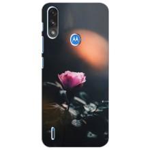 Чехлы с принтом Розочки для Motorola Moto E7i / E7 Power (Цветок ночной)