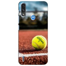 Чехлы с принтом Спортивная тематика для Motorola Moto E7i / E7 Power – Теннисный корт