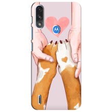 Чохли з собаками для Motorola Moto E7i / E7 Power (VPrint) (Любовь до собак)