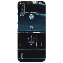 Чехлы с тематикой "Крутые машины" на Motorola Moto E7i / E7 Power (Maserati auto)