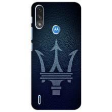 Чехлы с тематикой "Крутые машины" на Motorola Moto E7i / E7 Power (Лого Maserati)