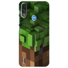 Чохол Майнкрафт на Motorola Moto E7i / E7 Power (AlphaPrint) Minecraft (текстура Майнкрафт)