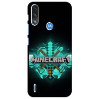 Чехол Майнкрафт для Motorola MOTO E7i / E7 Power (MineCraft 2)