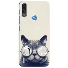 Чехол на тематику: Коты для Motorola MOTO E7i / E7 Power (Модный кот)
