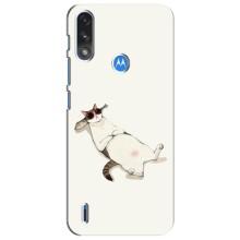 Чехол на тематику: Коты для Motorola MOTO E7i / E7 Power (Отдых)