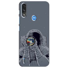 Чохол NASA для Motorola Moto E7i / E7 Power (AlphaPrint) (Космонавт фото)