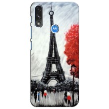 Чохол Ейфелева Вежа Motorola Moto E7i / E7 Power - (AlphaPrint) (Вежа в Парижі)