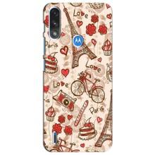 Чехол с Эйфелевой башней на Motorola Moto E7i / E7 Power (Париж мечта)