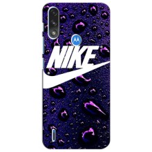 Чохол для Motorola Moto E7i / E7 Power - з принтом Найк (AlphaPrint) (Найк принт)
