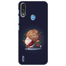 Чохол Санта Клаус для Motorola Moto E7i / E7 Power (Подарунки від Санти)