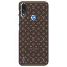 Чохол Стиль Louis Vuitton на Motorola Moto E7i / E7 Power (Фон Луі Віттон)