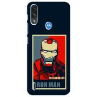 Чохол Супергерой Залізна Людина на Motorola Moto E7i / E7 Power (Art Iron man)