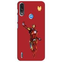 Чохол Супергерой Залізна Людина на Motorola Moto E7i / E7 Power (Залізна людина)