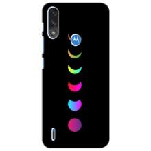Чехол (ТПУ) с планетами на Motorola Moto E7i / E7 Power (Полнолуние)