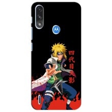 Купить Чехлы на телефон с принтом Anime для Моторола Мото е7і / е7 павер (Минато)