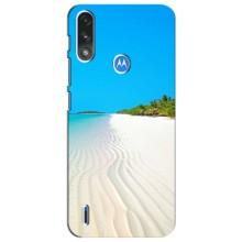 Літній Чохол на Motorola Moto E7i / E7 Power (Море пісок)