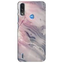 Мраморний чехол на Motorola Moto E7i / E7 Power (VPrint) (Пурпурний Мрамор)
