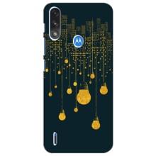 Силіконові Чохли Коханій людині для Motorola Moto E7i / E7 Power (Нічне місто)