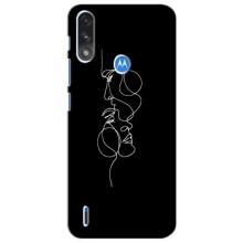 Силіконові Чохли Коханій людині для Motorola Moto E7i / E7 Power (Закохана пара)